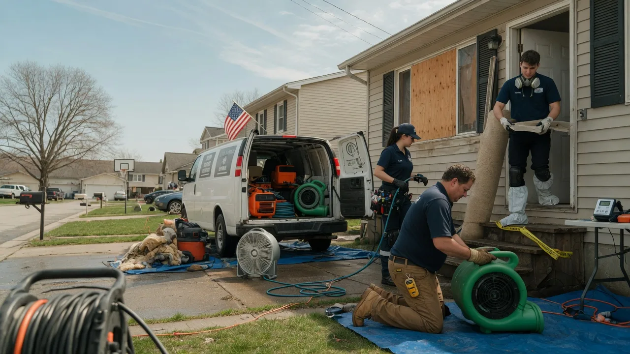 Water Damage Restoration in Washington Island, WI near me
